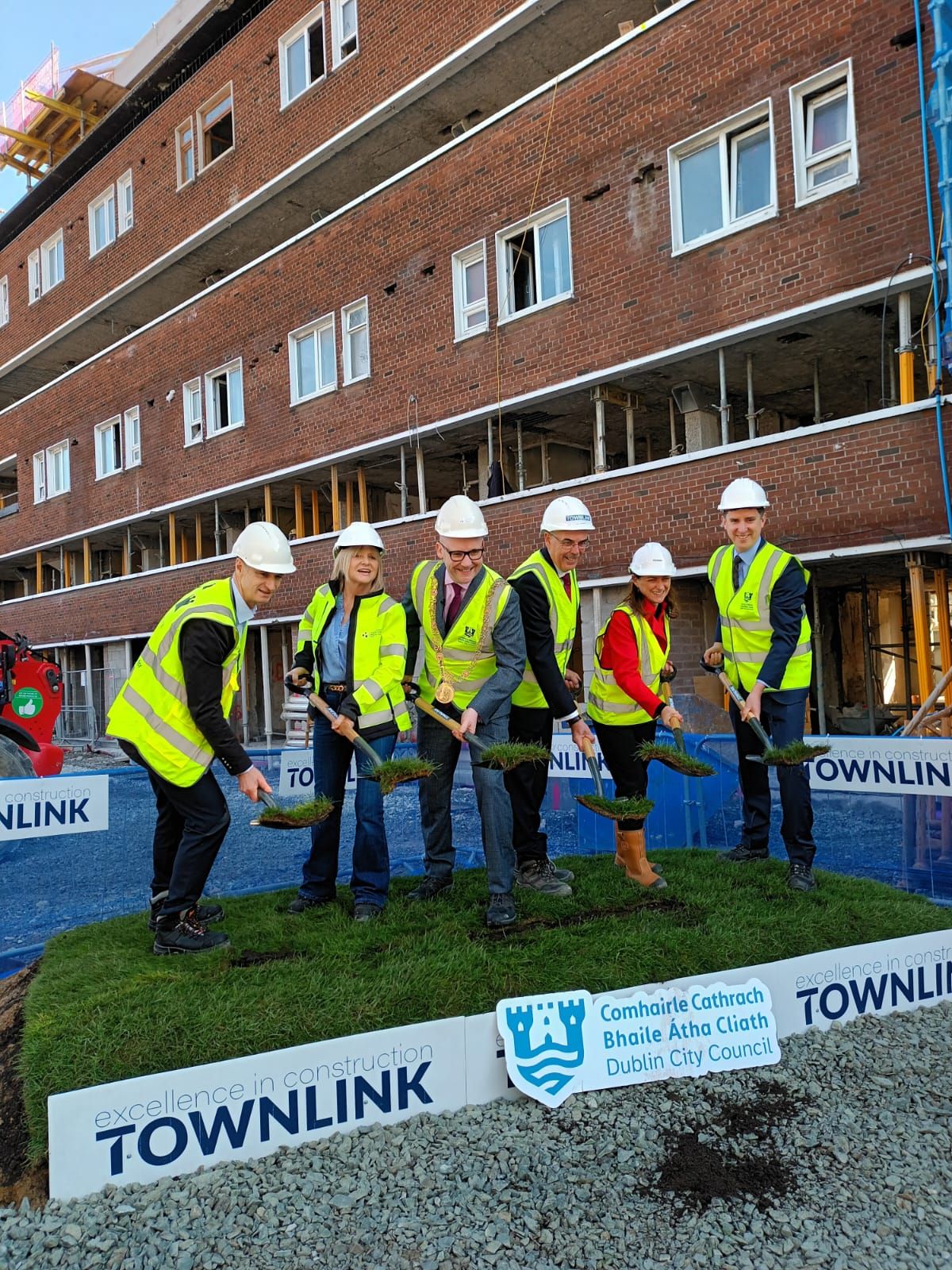 Great progress at Constitution Hill!
