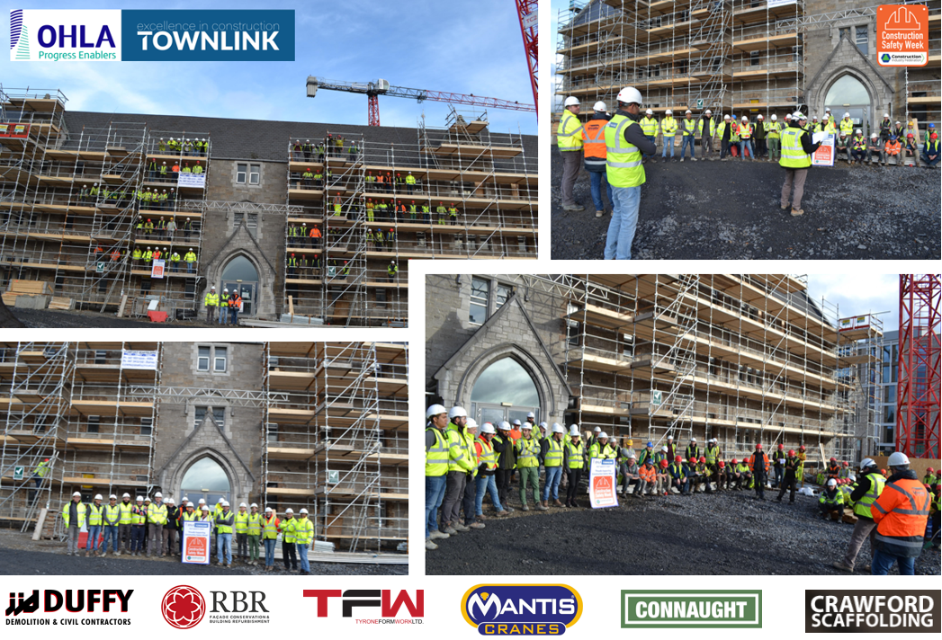 Toolbox Talk on our Grangegorman Academic Hub & Library Project for Construction Safety Week