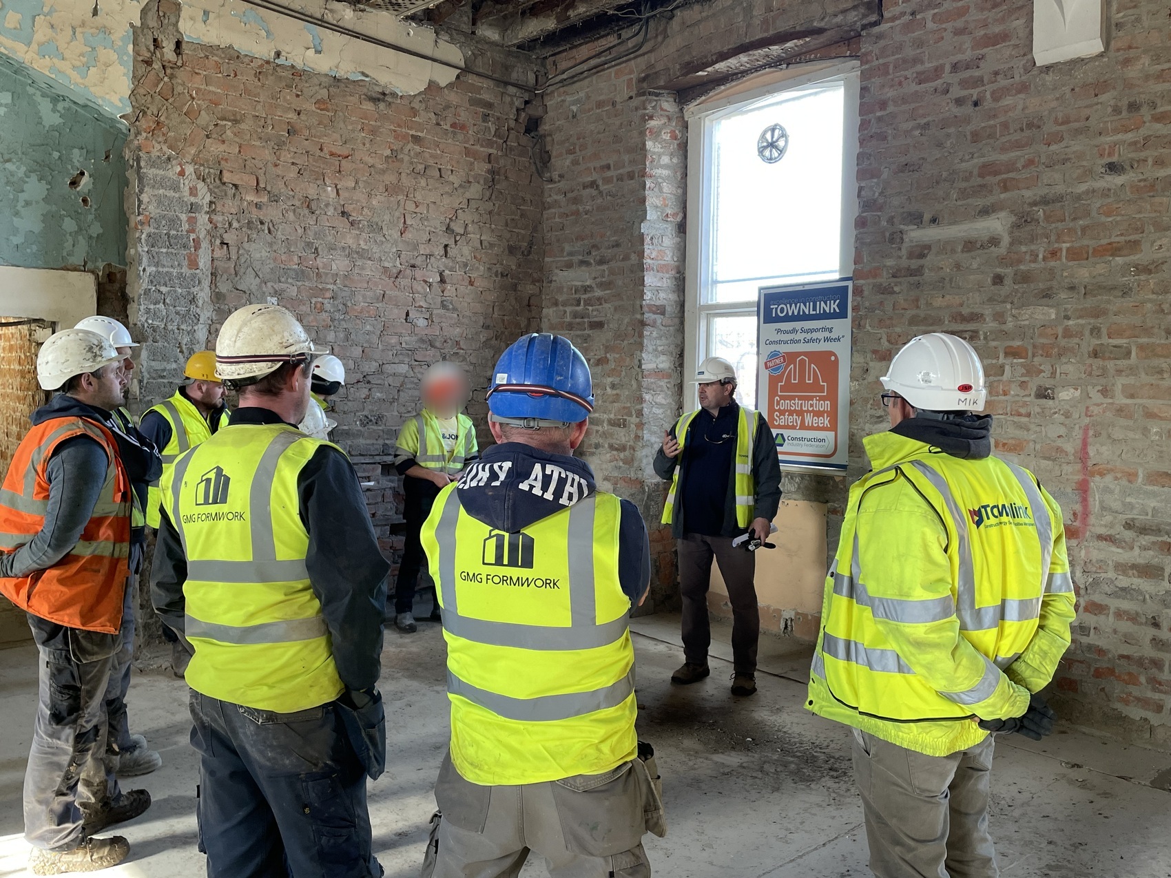 Toolbox Talk on our Drogheda Civic Offices project